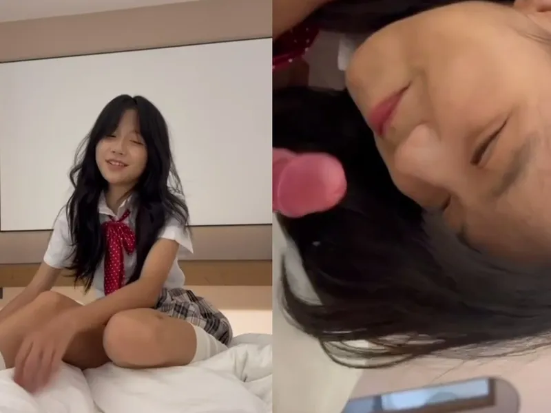 Em loli dễ thương mút cậu bé biến em thành con đào dam dang p1